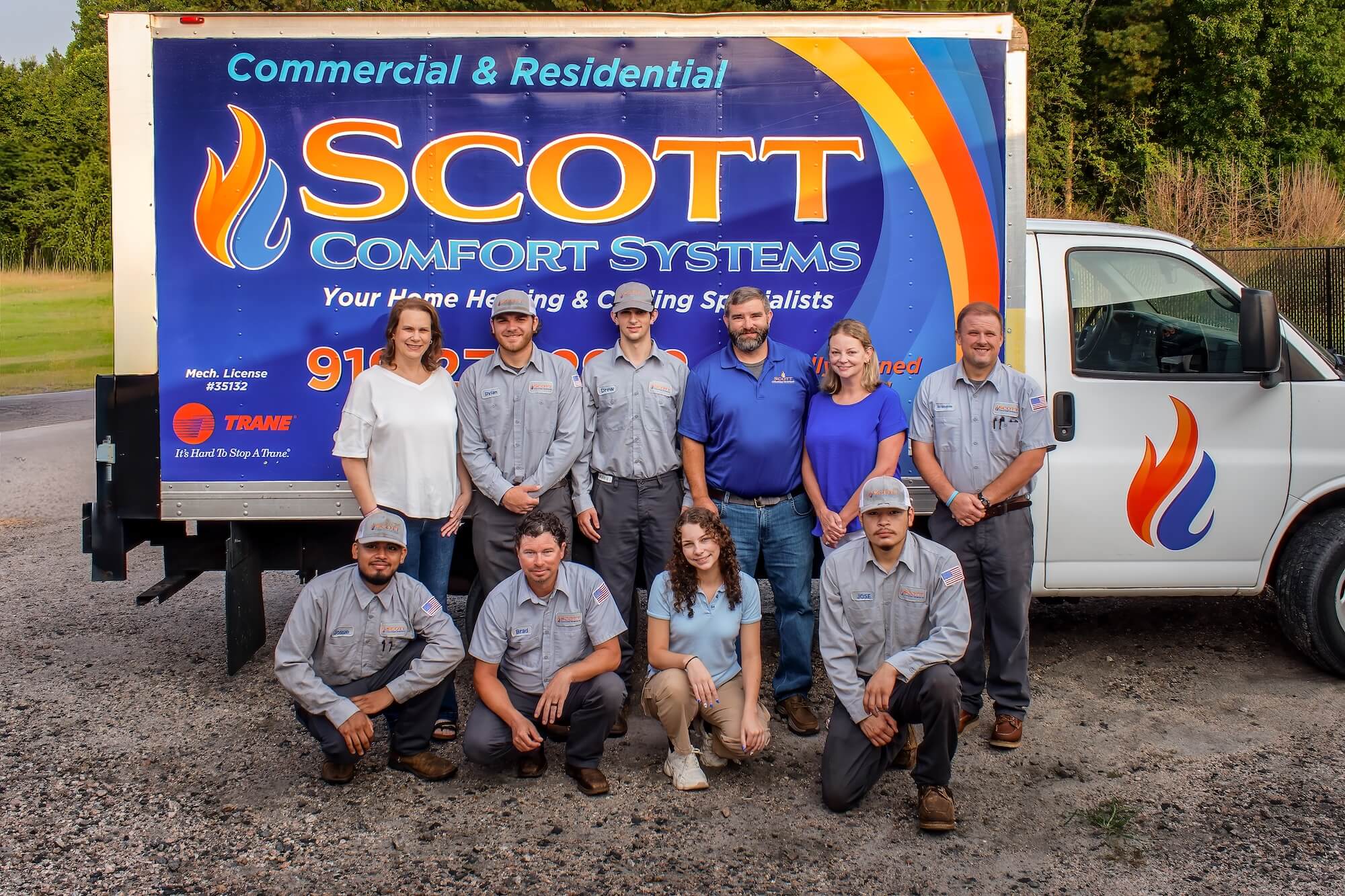 Scott Comfort Systsme team photo