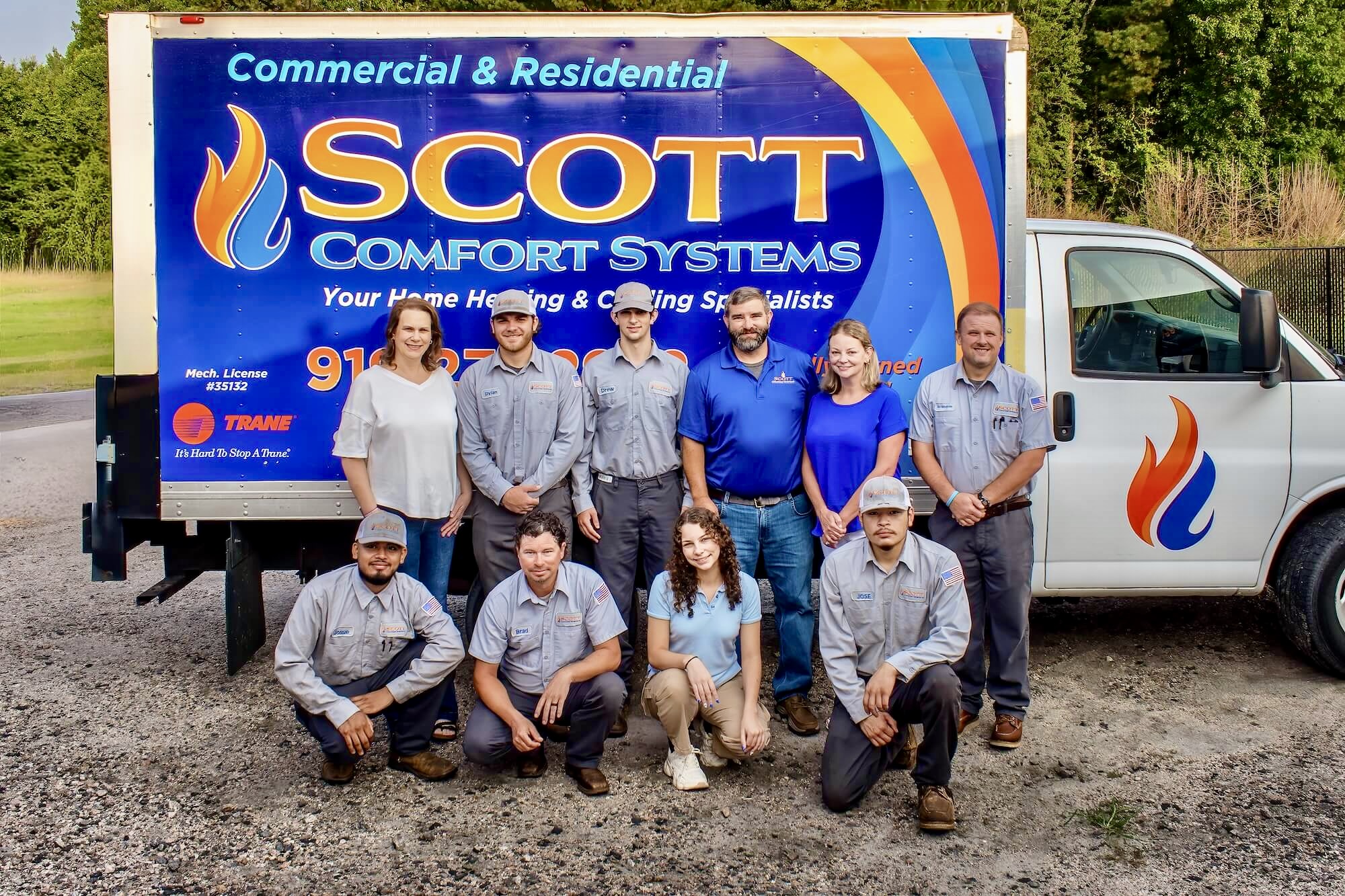 Scott Comfort Systems team photo